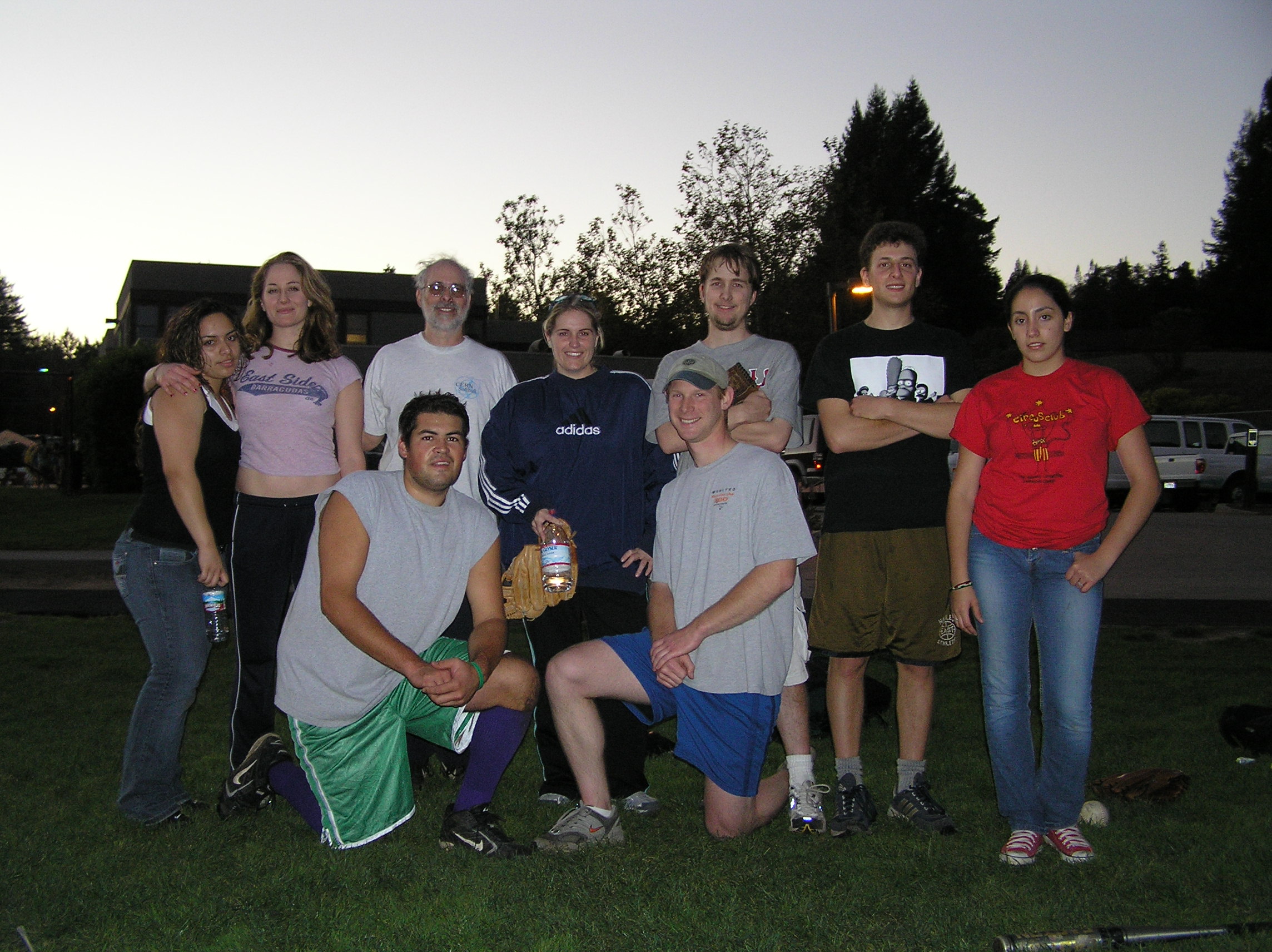 Fall 2005 Coed Softball Team