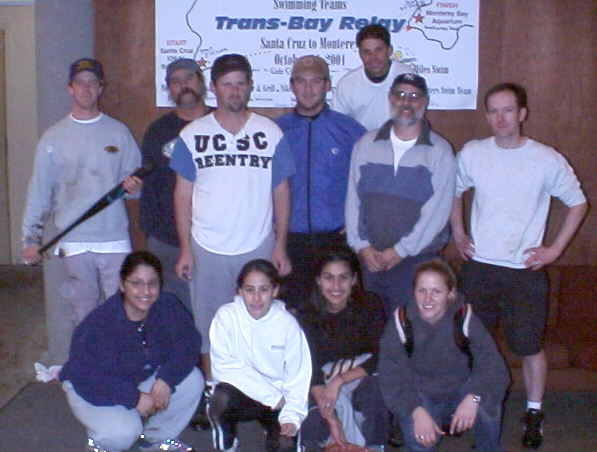 Fall 2001 Coed Softball Team