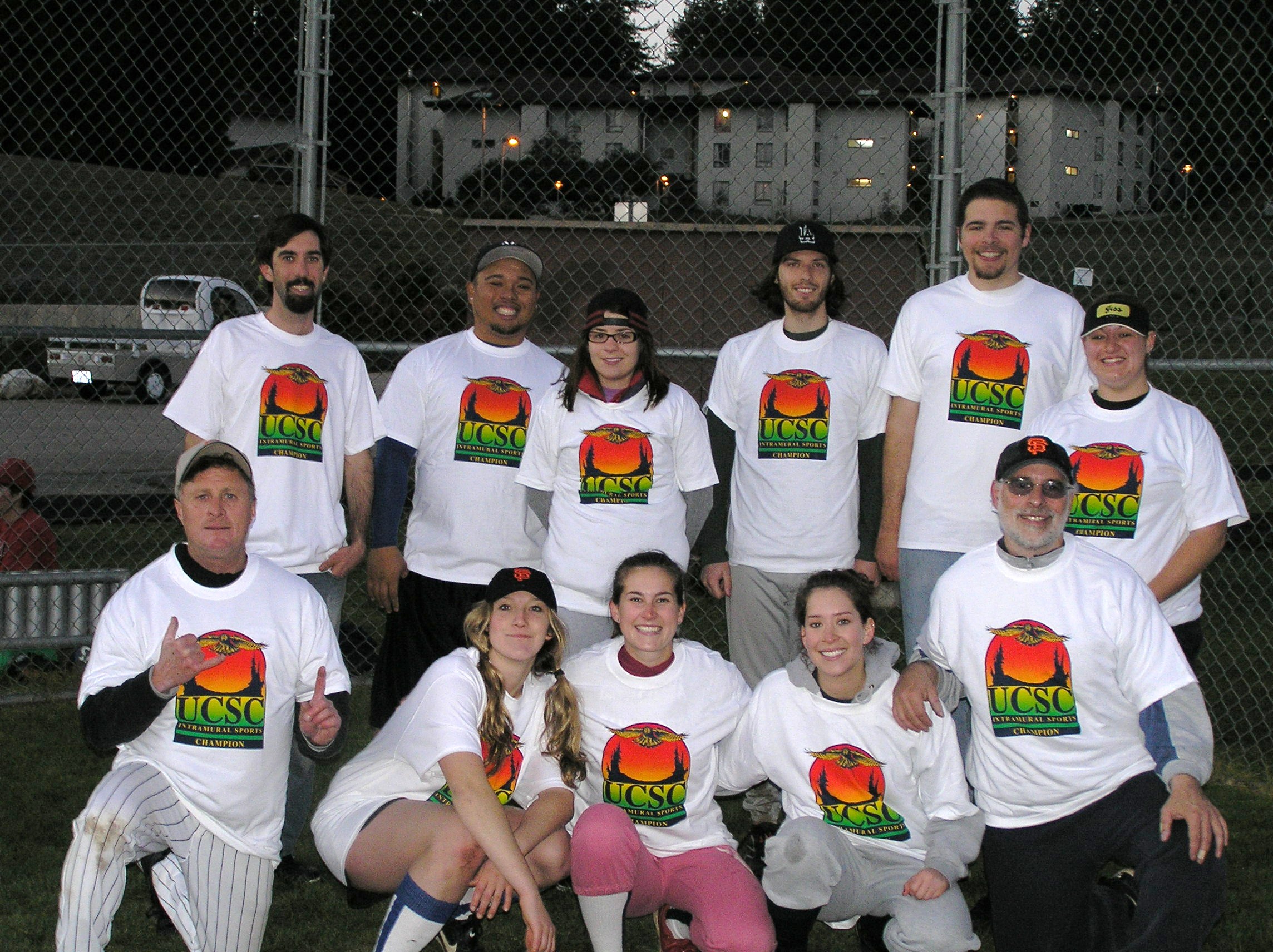 Fall 2007 Coed Softball Team