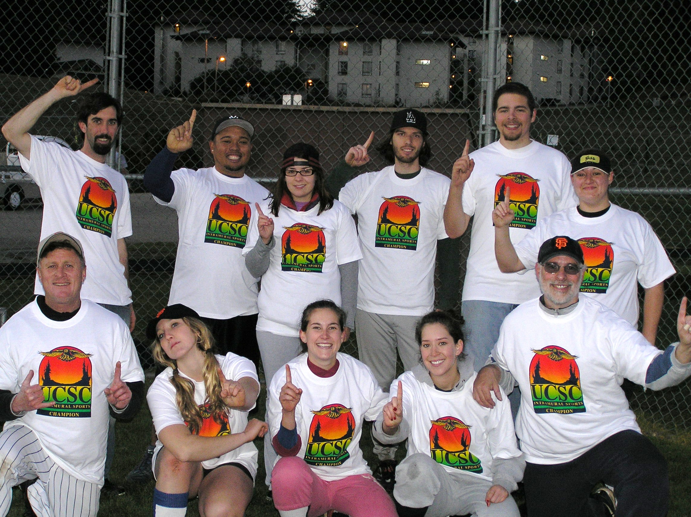 Fall 2007 Coed Softball Team