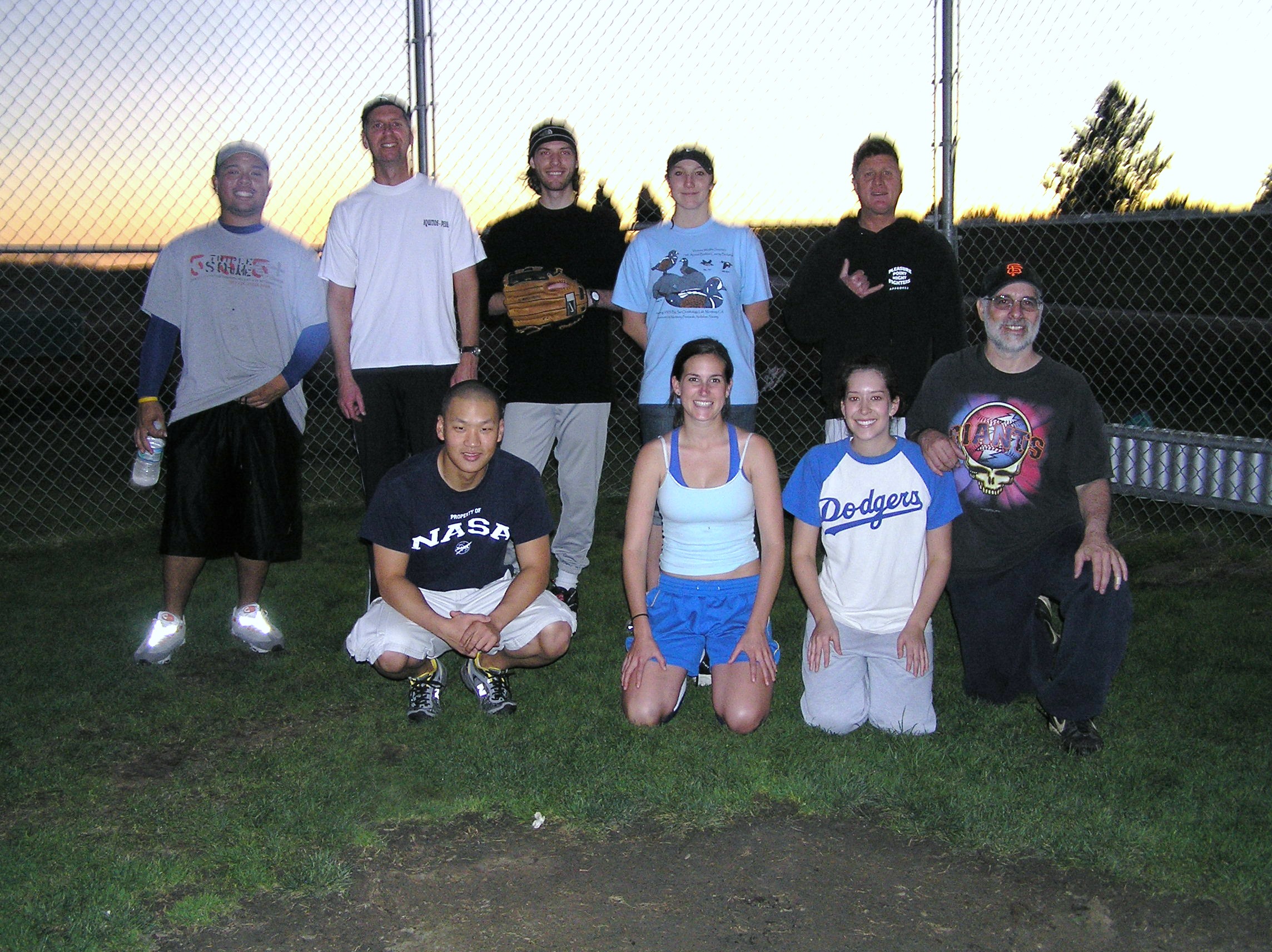 Fall 2007 Coed Softball Team