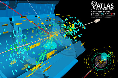 VP1 display of candidate Higgs boson event
